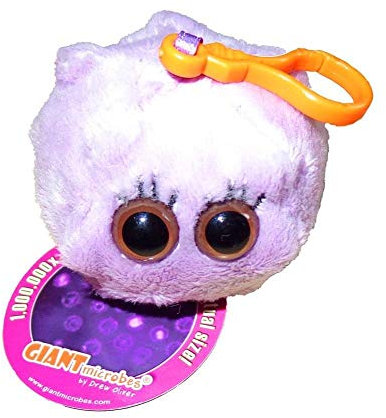 GIANT Microbes (Riesenmikroben) Plüsch Schlüsselanhänger: Kissing Disease / Pfeiffersches Drüsenfieber (Epstein-Barr-Virus)