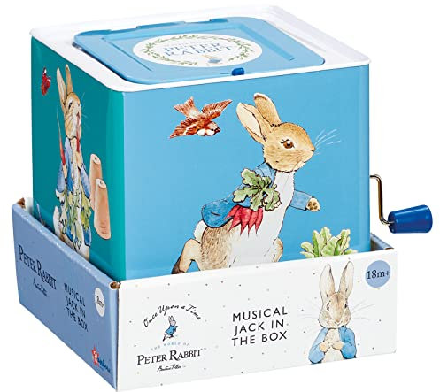 Peter Rabbit Jack in the Box,14.5 x 14.5 x 15.5 centimeters