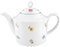 Seltmann Weiden 001.218507 Sonate Nostalgie Teekanne 1,1 L, Porzellan, 1.13 liters, Bunt
