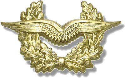 A. Blöchel Bundeswehr Schirmmützenabzeichen Metallabzeichen Truppengattung Heer oder Luftwaffe