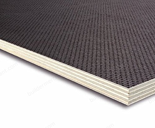 Antiscivolo fenolico in compensato di betulla 18 mm | 1220 mm x 610 mm (1,2 x 0,6 m), quantità nella confezione: 1 foglio