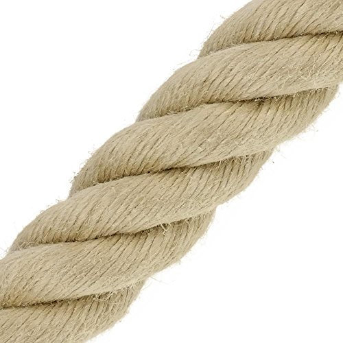 Kanirope® Handlaufseil Absperrseil SPINTWIST ø40mm Meterware (Lfm. am Stück) Beige