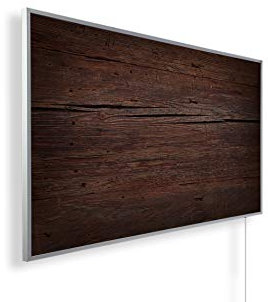 Könighaus 1000W Infrarotheizung mit Bild in HD Qualität ✓ Energiesparend ✓ 5 Jahre Garantie ✓ Doppelter überhitzungsschutz ✓ Infrarot Wandheizung ✓ Motiv: 226a. Holz Optik