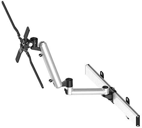 Coytech Corner TV Wall Mount - Rotating Height Adjustable w/Two Orientations