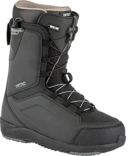 Nitro Herren Anthem TLS '22 All Mountain Freeride Freestyle Schnellschnürsystem Boot Snowboardboot, Black, 295