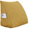 Johnear Rückenkissen Keilkissen Bett Lesekissen，Rückenlehne Kissen für Sofa Lendenkissen Bettkopfteil, Dreieckige Bettkeil Bücherkissen Stützkissen (Gelb，45cm)