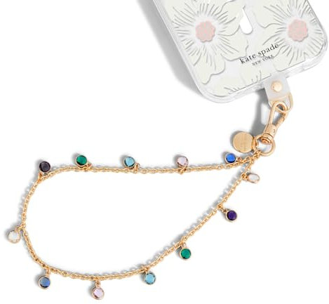 Kate Spade New York Phone Charm - Detachable Cell Phone Lanyard - High Shine