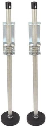 Adjustable Ladder Leveler with Nonslip Design, Removable Ladder Feet for Safe Stable Support, 2PCS 60cm Ladder Leveling Feet for Stable Platform and Ground Level