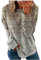 Pullover Damen Elegant Damen Sweatshirt Women Jacket Winter Oversize Hoodie Damen Jacken Für Damen Warme Leggings Damen Pullover Damen Sherpa Jacke Damen Wärme Leggings Damen Gefüttert（5-Khaki,4XL）