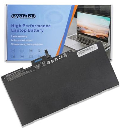 Oyomba CM03XL 717376-001 Laptop-Akku kompatibel mit HP 840 845 850 855 740 745 750 755 G1 G2 Serie ZBook 14 G2 15u Serie HSTNN-LB4R 716723-271 CO06 CO06 CO06 06XL [ 11,1 V/4500 mAh