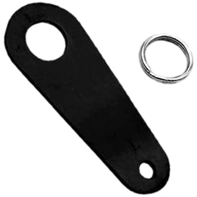 Neamou Motorrad Luck Reitglockenaufhänger, Motorglockenaufhänger und Spaltringe | Schlüsselanhänger passt für Jede Glocke,Glocken-Zubehör und Schlüsselanhänger-Biker-Zubehör bringen Glück