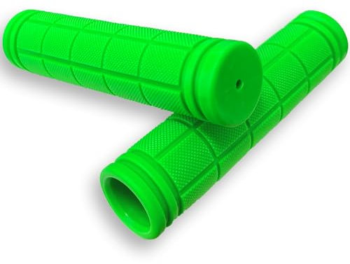 FRSOHEWIN Puños ergonómicos para bicicleta – Puños de goma antideslizantes para Mountain Bike y bicicleta de ciudad – 120 mm, verde