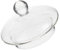Ciieeo Replacement Glass Teapot Lid - 7.5cm Heat-Resistant Transparent Cover for 600Ml Teapot, Ideal for Flower and Loose Leaf Tea