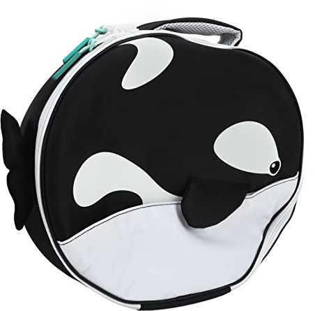 CHICIRIS Atemregler-Tasche Atemregler-TragetascheSchwimmregler-Tasche, 2-Wege-Reißverschluss Tauchregler-Tasche Große Kapazität Rückengurt Meerestier-Design Atemregler-Aufbewahrungstasche