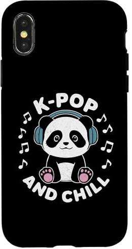 Hülle für iPhone X/XS K-Pop und Chill