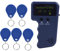 Nelsonerty Lector PortáTil de Tarjetas de IdentificacióN RFID de 125 KHz para Control de Acceso con 5 Etiquetas Compatible con EM4100/EM410X