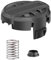 DWO1DT995 Capuchon de tête de débroussailleuse Pièce de rechange pour DeWalt DCST922P1 DCST922B DCST972X1 DCST925 Tête de débroussailleuse DeWalt DCST922P1 DCST922B DCST972X1 DCST925, 1 capuchon de