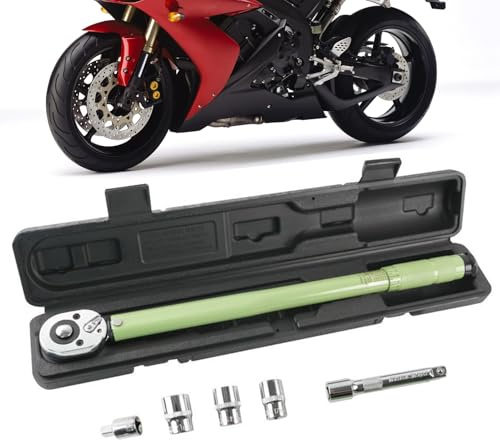 Clé À Cliquet Dynamométrique Automobile | Clé à Couple de Serrage pour Changement de Roues,Fournitures Mécanique Réparation Véhicules Moto Garage Outillage Haute Précision