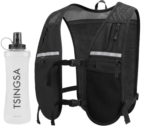 TSINGSA Laufweste Damen und Herren Verbesserte Version, Leicht Running Vest