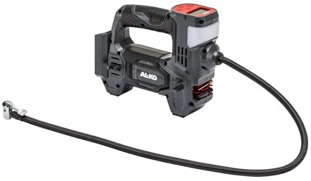 AL-KO Akku-Luftkompressor ACD 1810, 0.2-10.3 bar Druckbereich, 3 Adapter, 0.9 kg, automatische Abschaltung, Akku und Ladegerät nicht im Lieferumfang