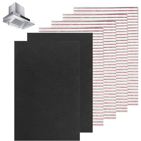 FunnAura 6Pcs Cooker Hood Filter Paper, Universal Kitchen Extractor Fan Filters for Most Cooker Hoods