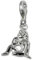 SilberDream 925 Sterling Silber Charm Sternzeichen Jungfrau Anhänger für Armband Kette Ohrring FC7109