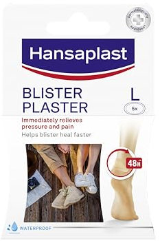 Hansaplast Sos Cerotti per Vesciche Grandi, 5 Pezzi