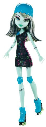 Monster High Mattel X3672 Rollschuh-Clique Frankie, Puppe