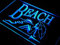 ADVPRO j934-b Beach Bar Club Beer Lady Sun Neon Light Sign Barlicht Neonlicht Lichtwerbung