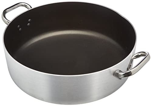 Pardini Platinum Cacerola Baja Antiadherente, Aluminio, Gris, 36 cm