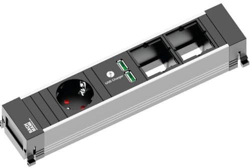 Bachmann Steckdosenleiste Alu PowerFrame, 9160041