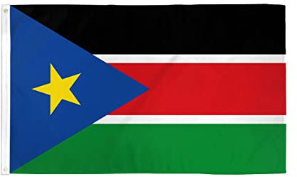 BANDIERA SUDAN DEL SUD 90x60cm - BANDIERA SUDANESE 60 x 90 cm - AZ FLAG