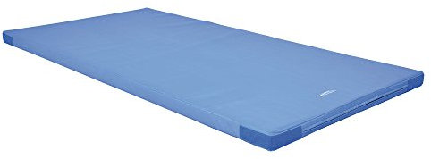 Grevinga® TÜV-Süd zertifizierte Turnmatte (VB 120) | 200 x 125 x 8 cm | BLAU | mit Klett- und Flauschecken