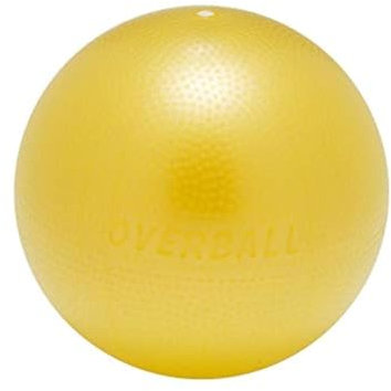 Overball 23cm BLAU ROT GELB PILATESBALL Gymnastikball, Yoga Übungsball, Yogaball, Soft Pilates, Therapieball, GYMNIC (gelb)
