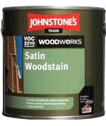 2.5LTR - JOHNSTONE'S WOODWORKS SATIN WOODSTAIN LIGHT OAK