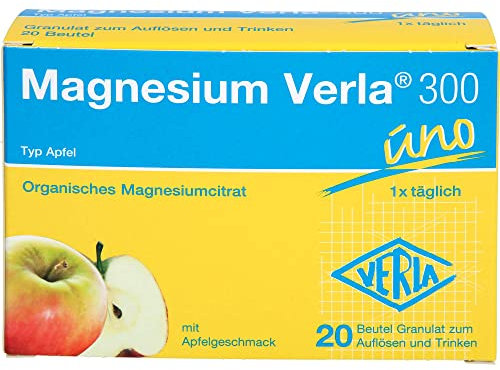Magnesium Verla 300 uno Apfel, 20 St