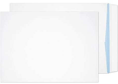 Blake Purely Everyday - White Envelopes 450 x 324 mm - Pack of 125 - Weight 120GSM - Peel and Seal Envelopes 17.7 x 12.8 Inches - Office Business Supplies (8086)