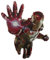 Fat-catz-copy-catz Marvel Iron Man Super Hero smooth style iron on heat transfer clothes patch