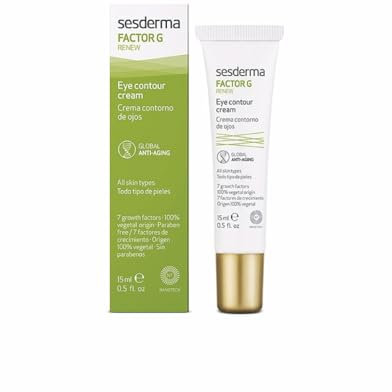 Sesderma | Factor G Renew Augenkontur-Creme | Hydratisierte und Erneuerte Haut | Anti-Aging-Pflege | Verjüngung | Anti-Falten-Creme | Hydratisierte Haut | Konturencreme