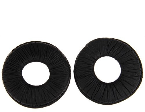 Dophee 70mm Black Ear pads Cushion Replacement for MDR-ZX100 ZX300