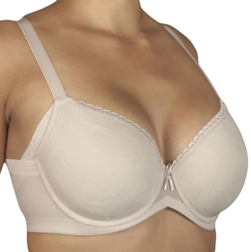 Selene 5766-VIOLETA-E-TIERRA-90 - Violeta Sujetador Copa E Mujer Color: Tierra Talla: 90
