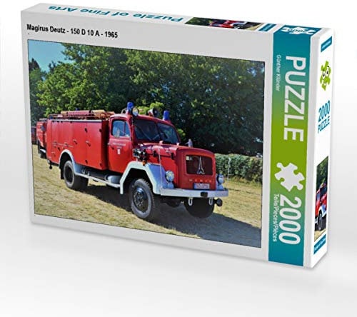 CALVENDO Puzzle Magirus Deutz - 150 D 10 A - 1965 2000 Teile Puzzle quer | 2000 Teile Lege-Größe 90 x 67 cm Foto-Puzzle für glückliche Stunden