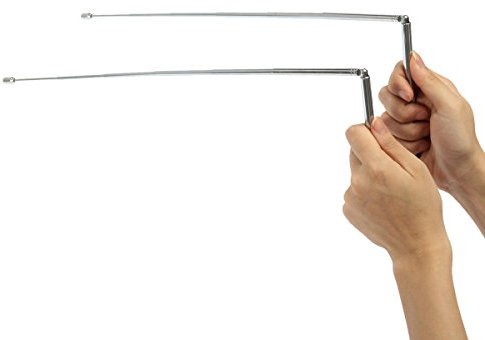 TuToy 2 Pièces En Laiton Ruban Radiesthésie Tiges Divinatoires Eau Sorcellerie Objets Perdus