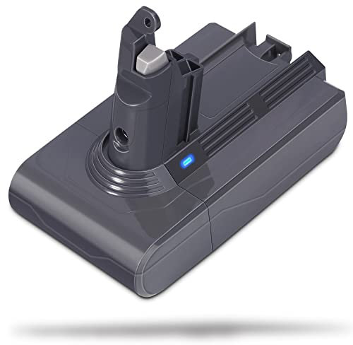 KUNLUN V6 Akku für V6 Staubsauger DC62 SV03 SV04 VTC4 SV09 SV05 DC58 DC59 DC61 DC72 DC74 SV06 SV07 21.6V V6 Ersatzakku für Allen V6-Serien Akku