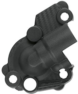 POLISPORT 8484500001 - Protector bomba de agua con carcasa dura muy resistente a la abrasión y al impacto compatible con motocicletas YAMAHA en color Negro