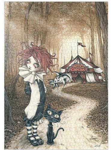 MyPuzzle Tent - Victoria Francés - Misty Circus - Premium 1000 Teile Puzzle - MyPuzzle Sonderkollektion von Heye Puzzle
