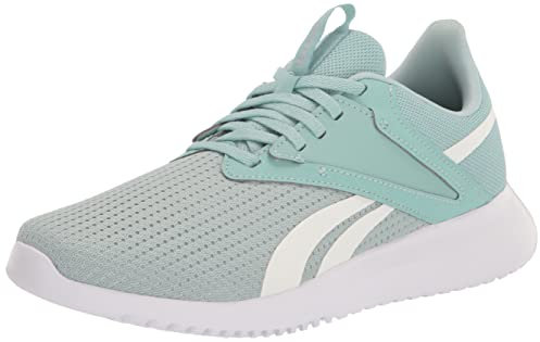 Reebok Women's FluxLite Cross Trainer, Seaside Grey/Pure Grey/Matte Silver, 8.5