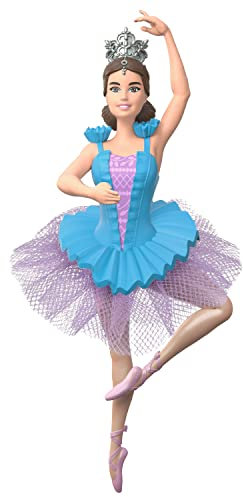 Hallmark Keepsake Kunststoff, Weihnachtsschmuck 2022, Barbie Schöne Ballerina