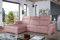 VENESETTI - Canapé d'angle Convertible en Tissu Luxe, Rose, 5 Places, Angle Gauche (vu de Face), Tresor