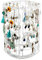 Ocnvlia 360 Drehbarer Ohrring Halter StäNder Klarer Ohrring Organisator, Acryl Schmuck Aufbewahrungs Bildschirm Gestell für Ohrringe ArmbäNder